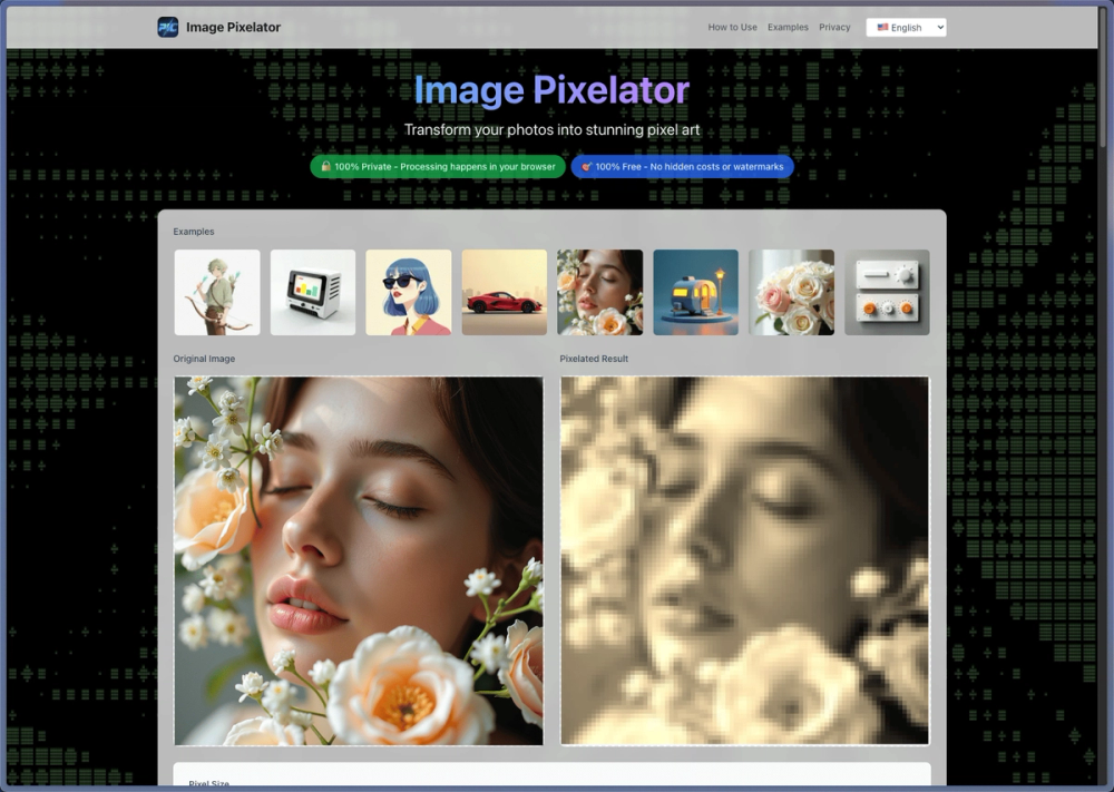 image of Image Pixelator