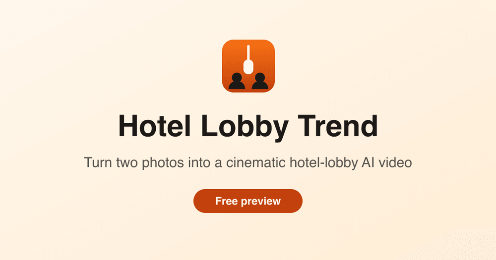 image of Hotel Lobby Trend