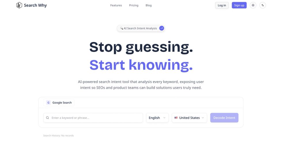 image of Search Why
