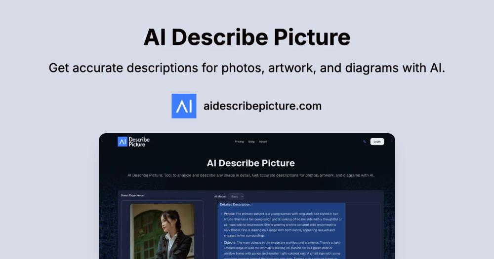 image of AI Describe Picture image of AI Describe Picture