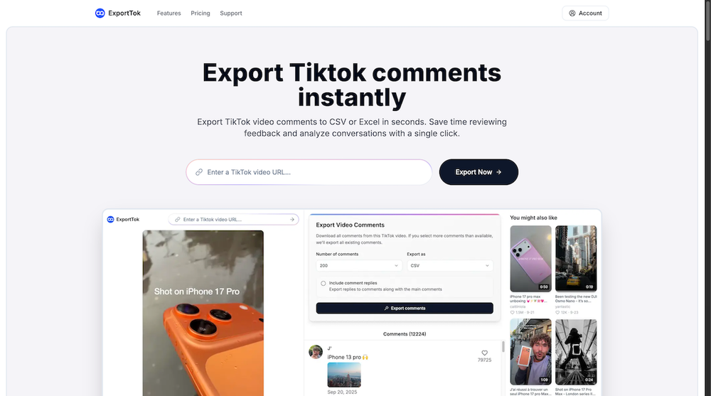 image of ExportTok