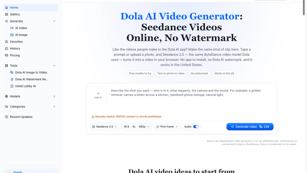 image of Dola AI image of Dola AI