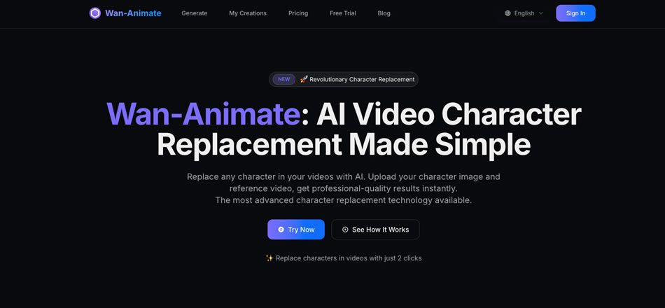 image of Wan-Animate