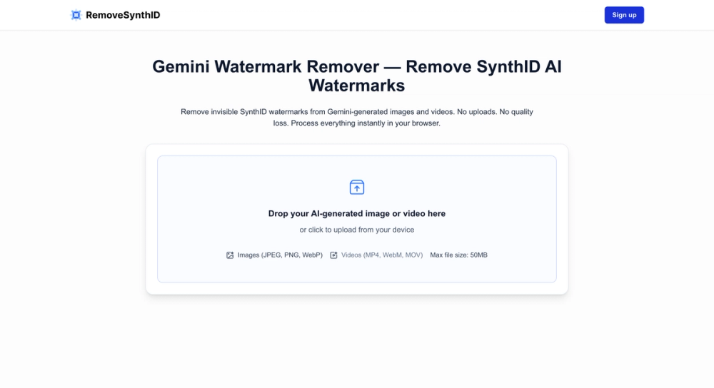 image of RemoveSynthID image of RemoveSynthID