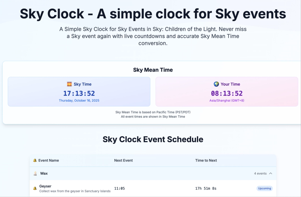 image of Sky Clock 