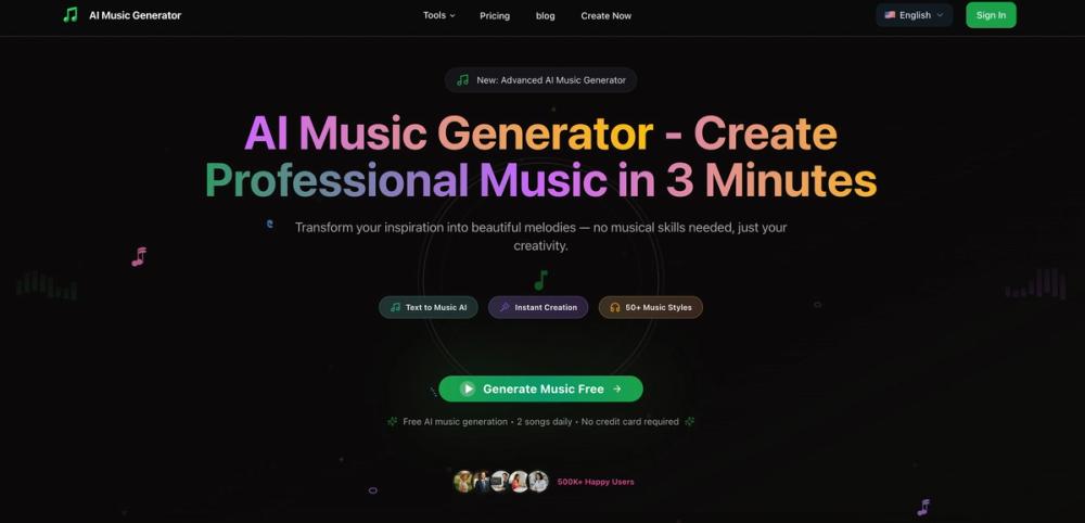 image of AI Music Generator