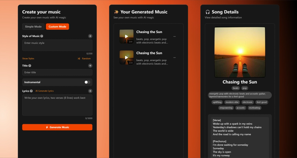 image of Vibe Musicing AI