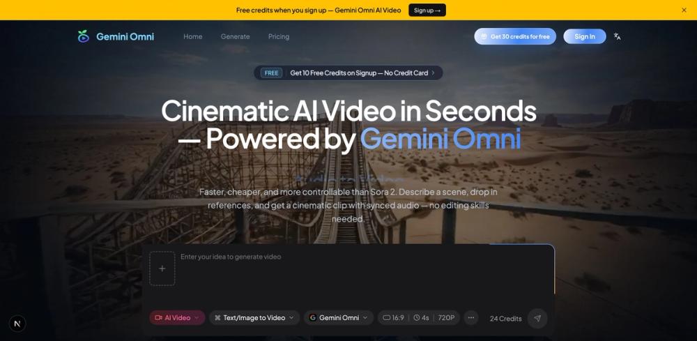 image of Gemini Omni AI Video Generator