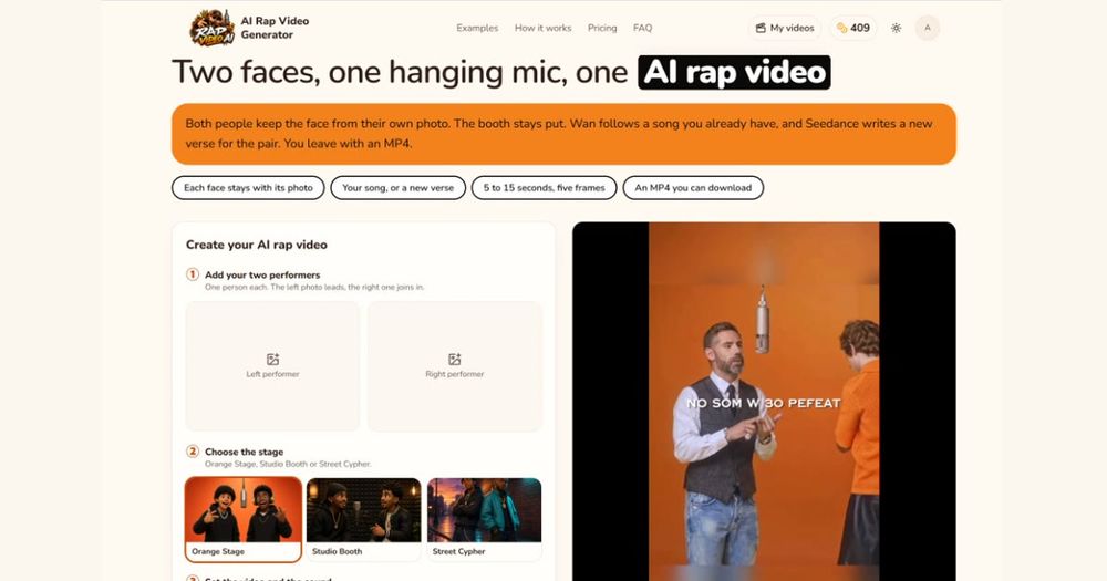 image of AI Rap Video Generator
