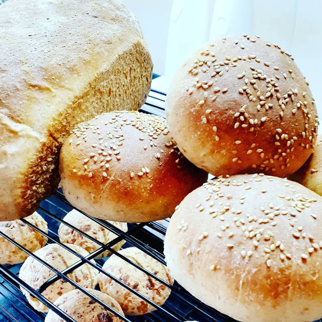 Baking to survive.
