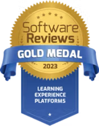 SoftwareReviews 2023 Learning Experience Platforms – Data Quadrant Awards