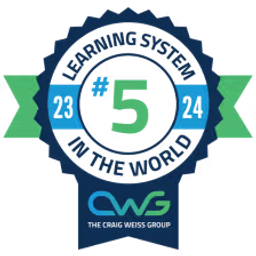 The Craig Weiss Group Top 20 Learning System in the World