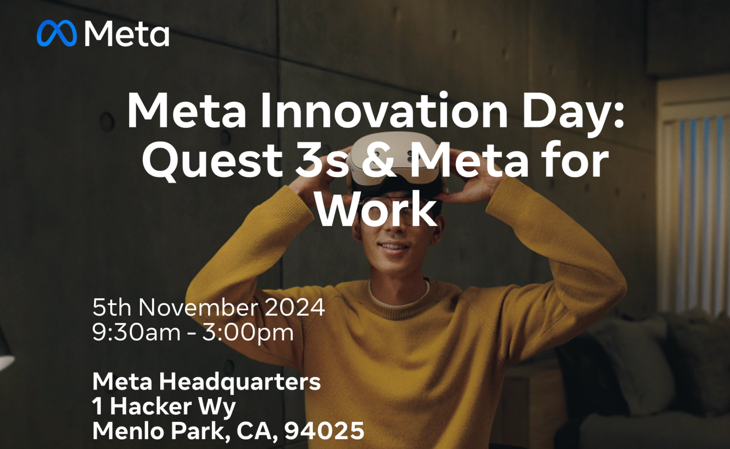 Meta Innovation Day: Quest 3s & Meta for Work