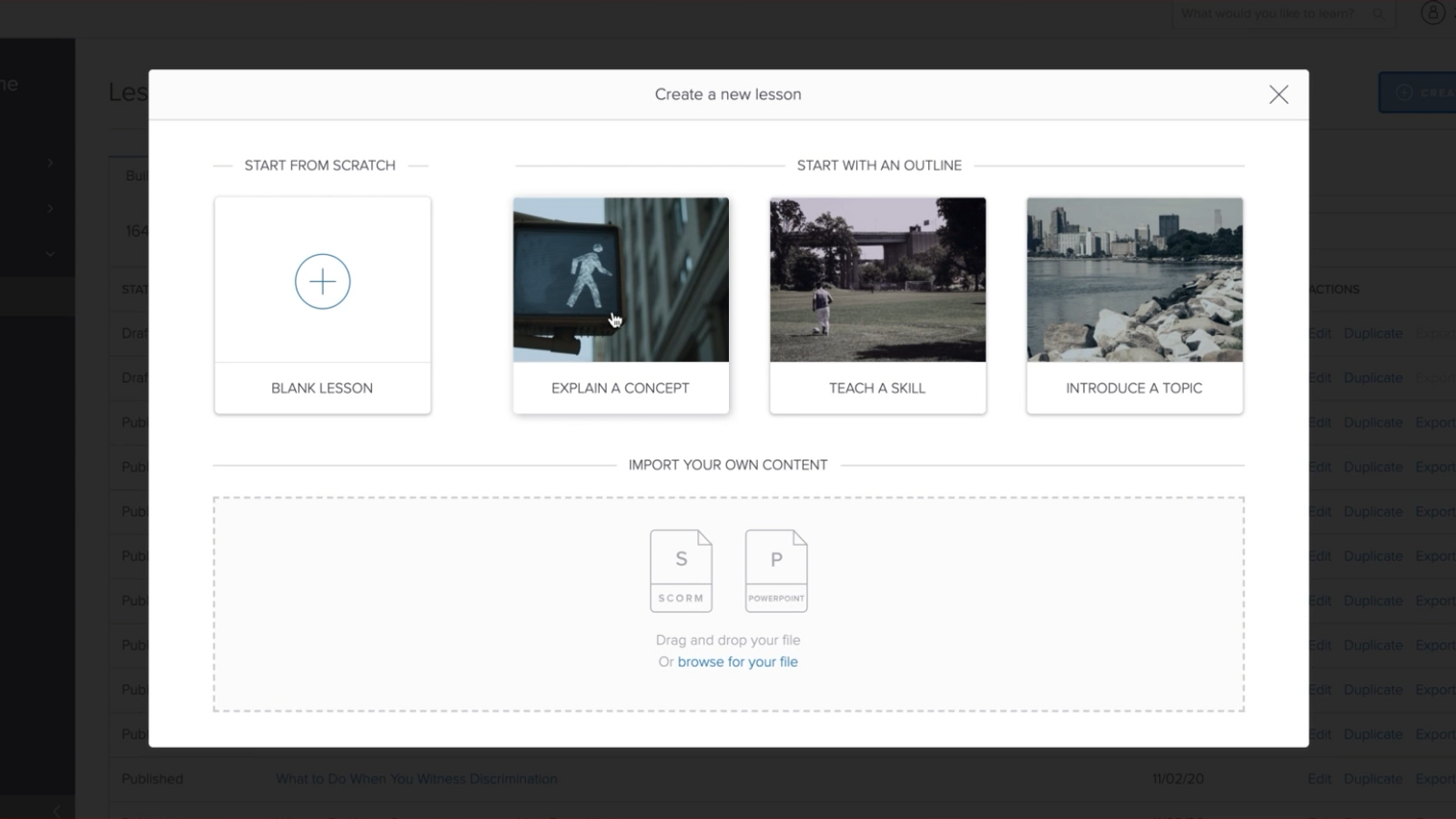 Cornerstone Content Studio