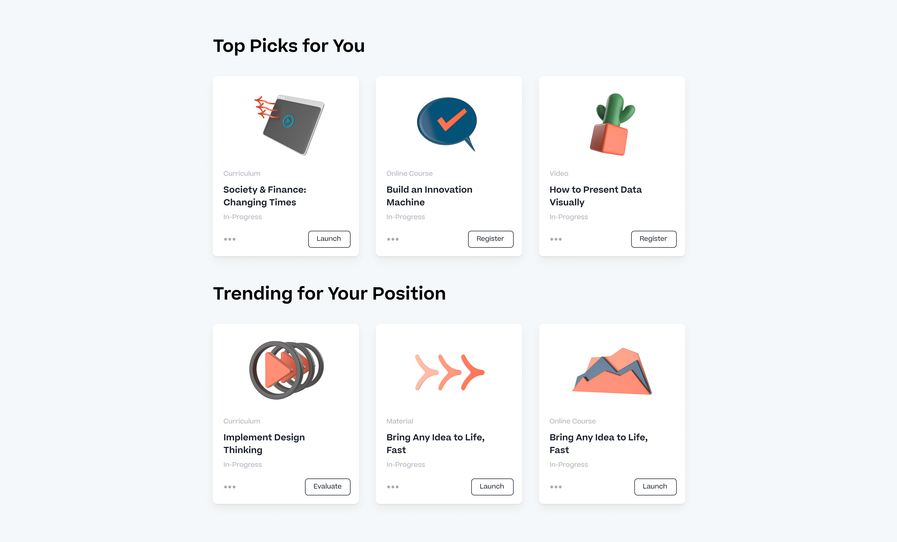 Curated, personalized content