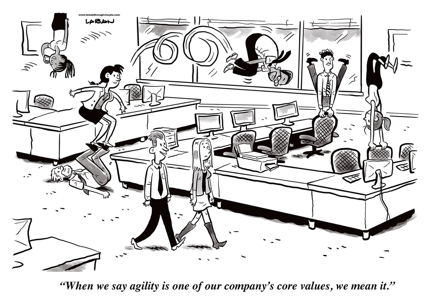 cartoon-coffee-break-building-talent-agility-across-an-organization