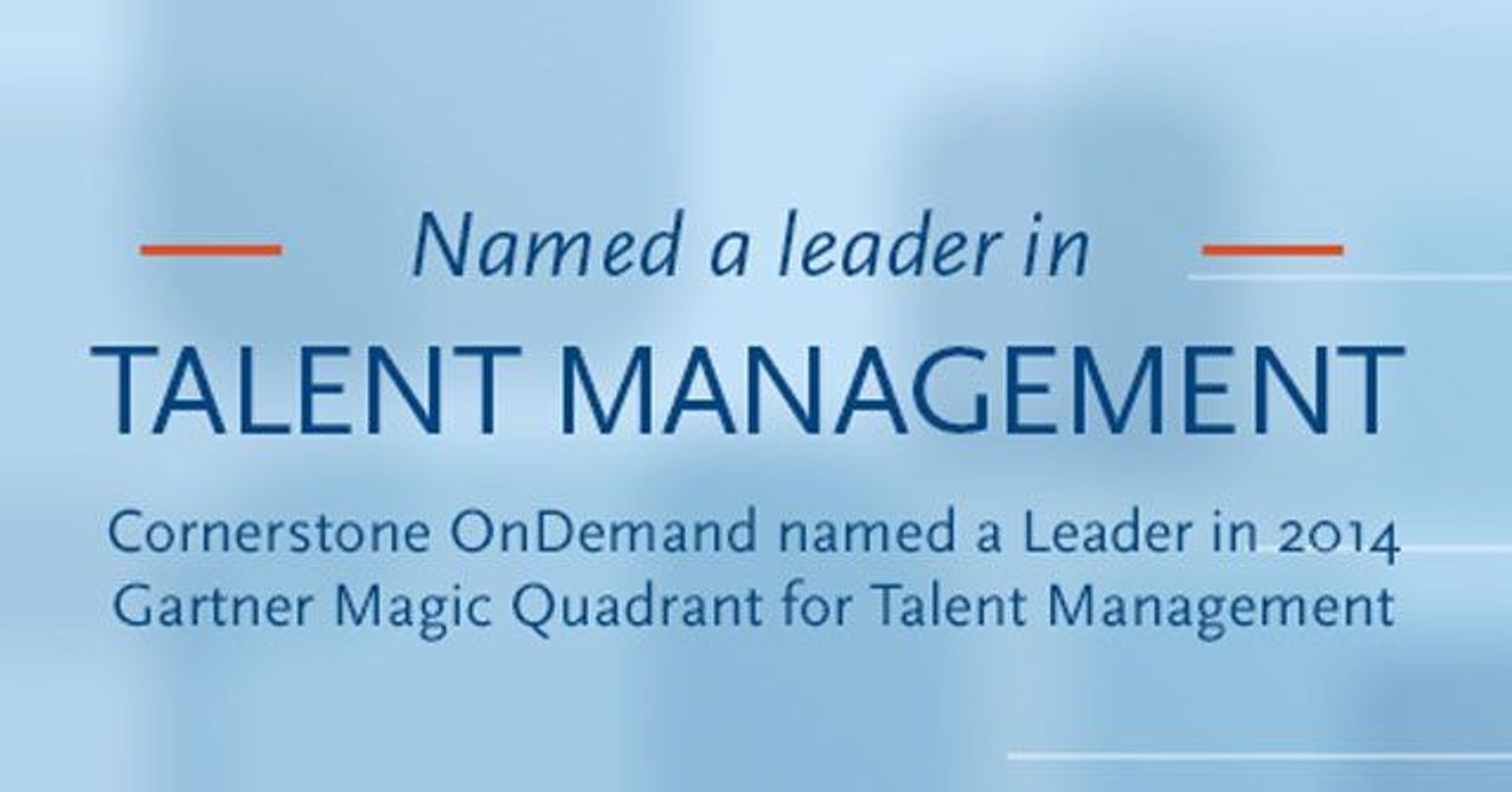 Leading the Way in Talent Management