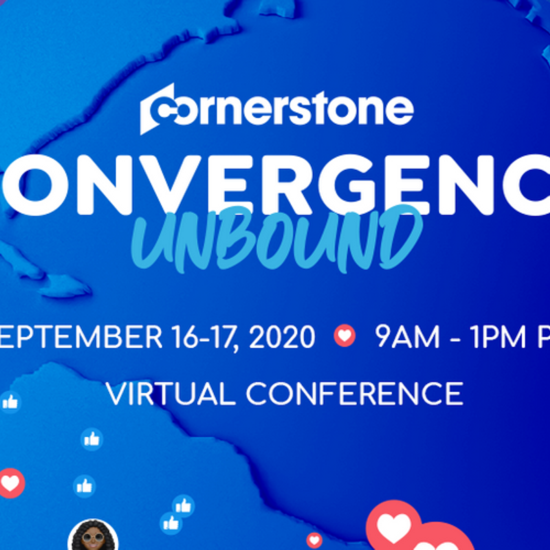 Cornerstone Convergence Unbound 2020 : une première édition virtuelle inédite !
