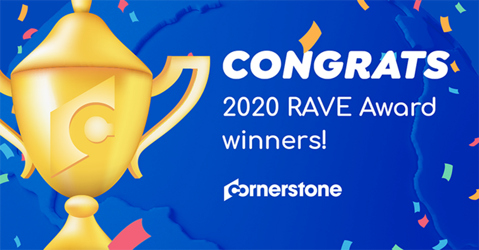 Annunciati i vincitori dei Cornerstone RAVE Award 2020
