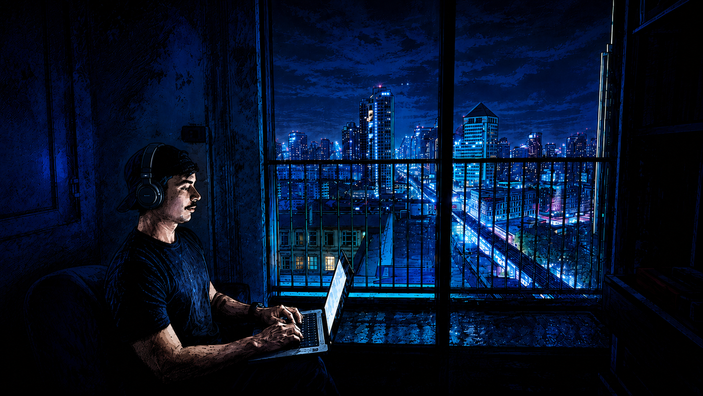 Bangkok balcony music vibes
