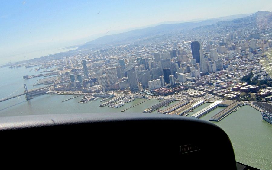 San Francisco i strålende sol