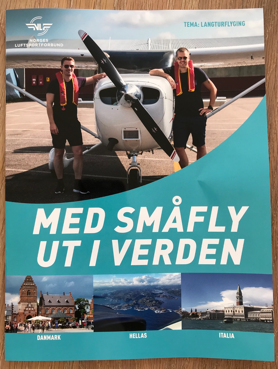 Forsiden til flymagiasinet "Flynytt"