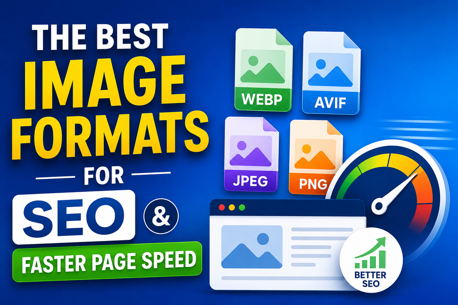 The Best Image Formats for SEO and Faster Page Speed