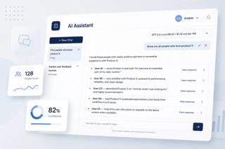 Screenshot des entwickelten KI-Assistenten