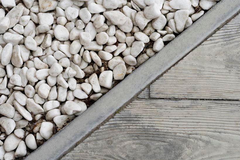 Decorative Rock Spreading