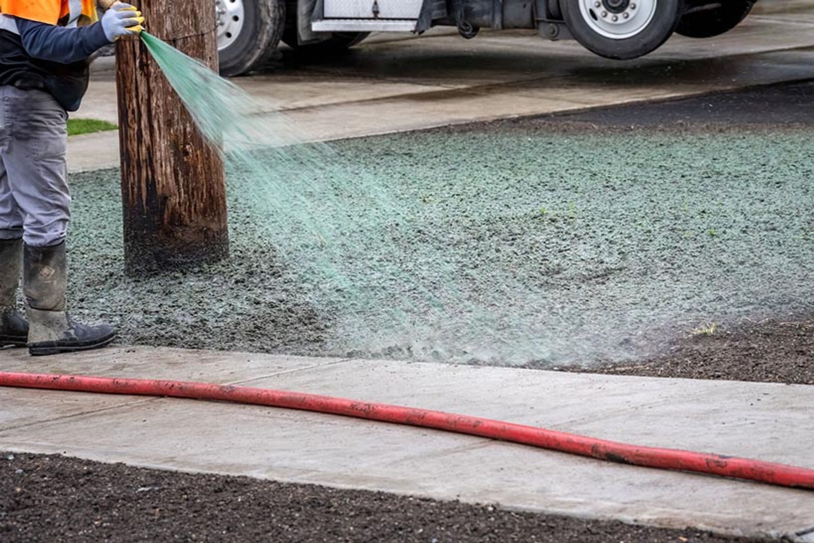 Hydroseeding