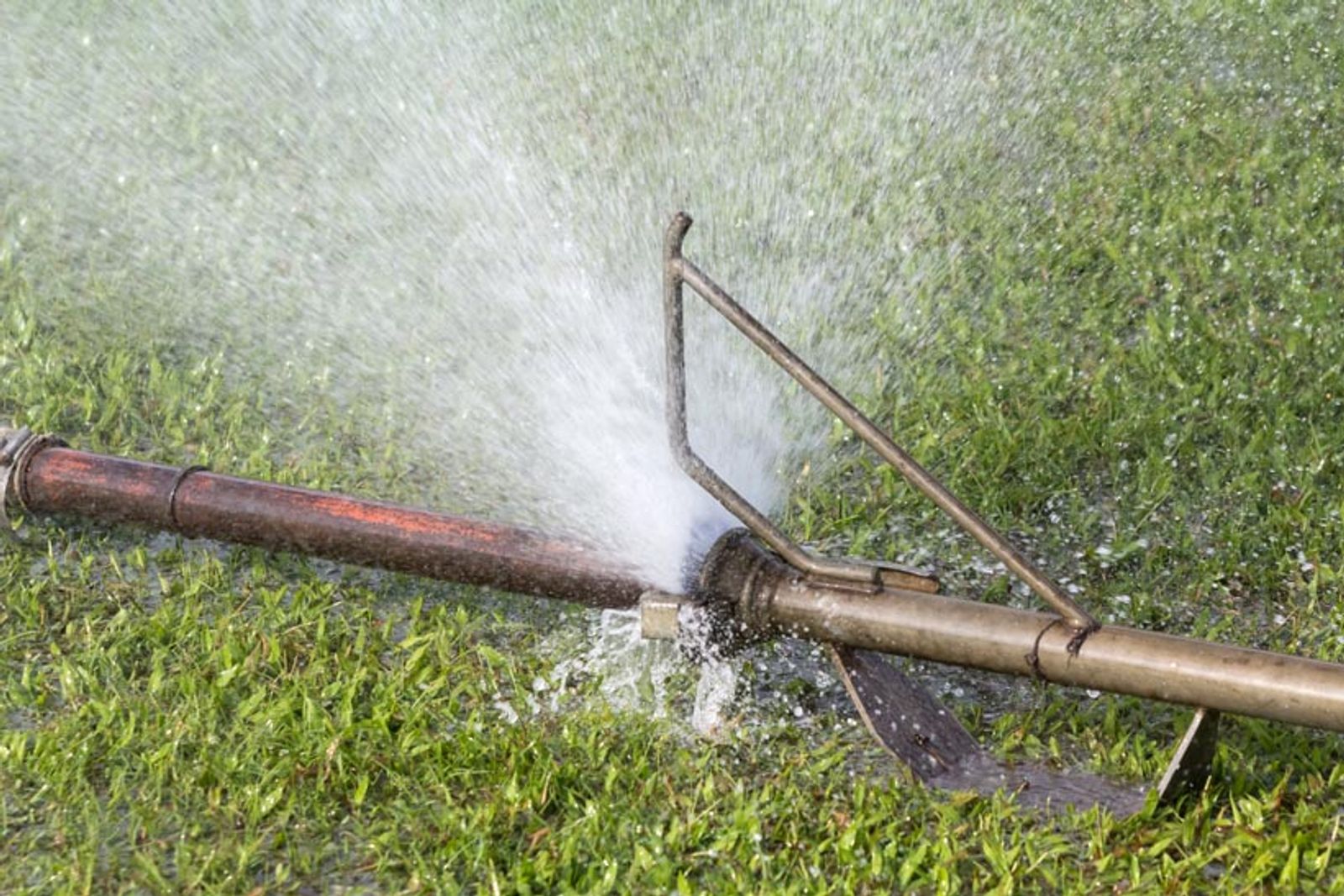 Irrigation Blowout