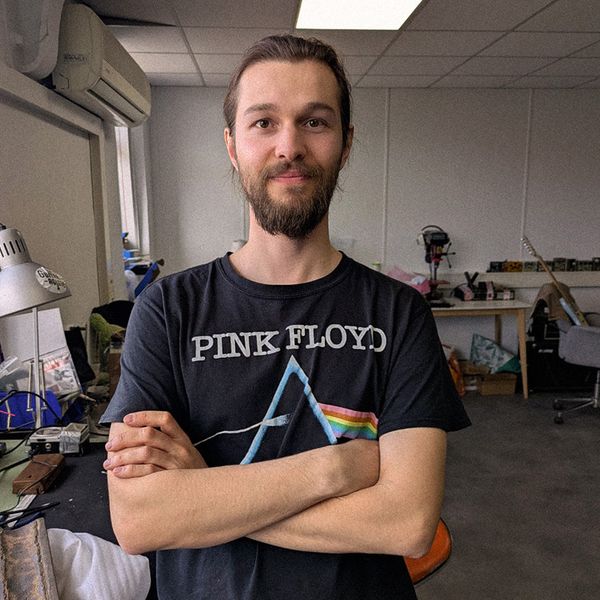 Photo de Mathis formateur dans le domaine des effets de guitare