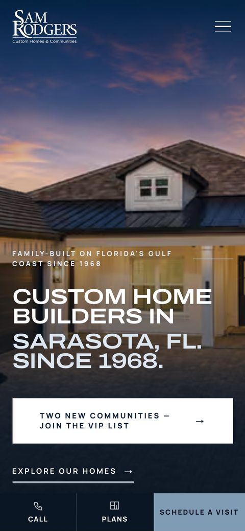 Sam Rodgers Homes home mobile