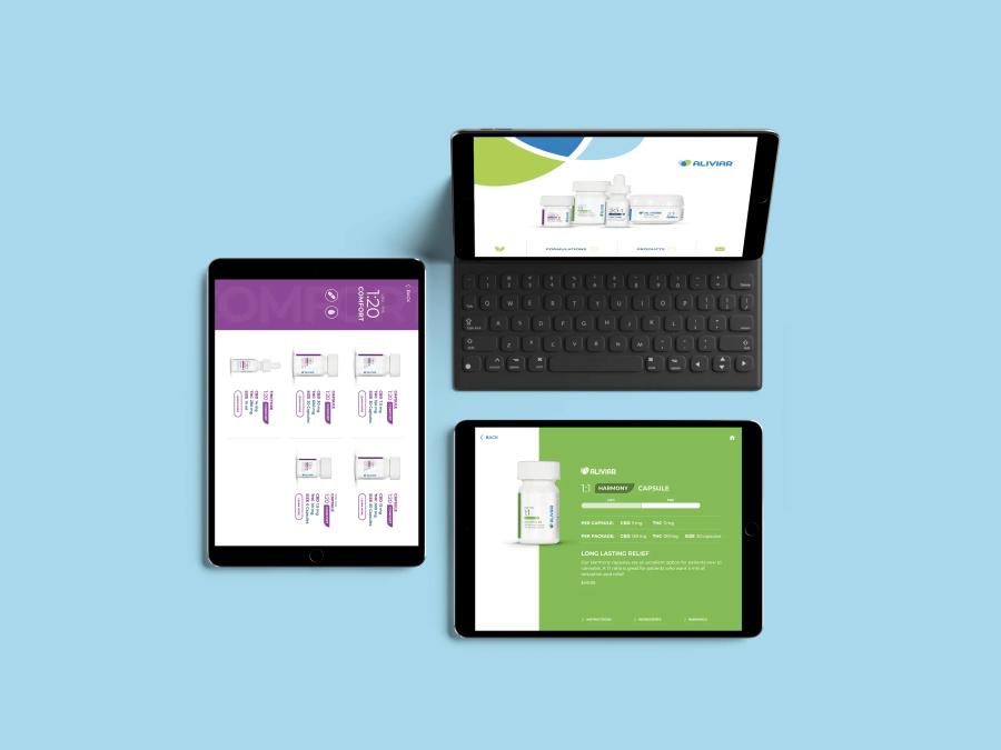 Aliviar In-Store App