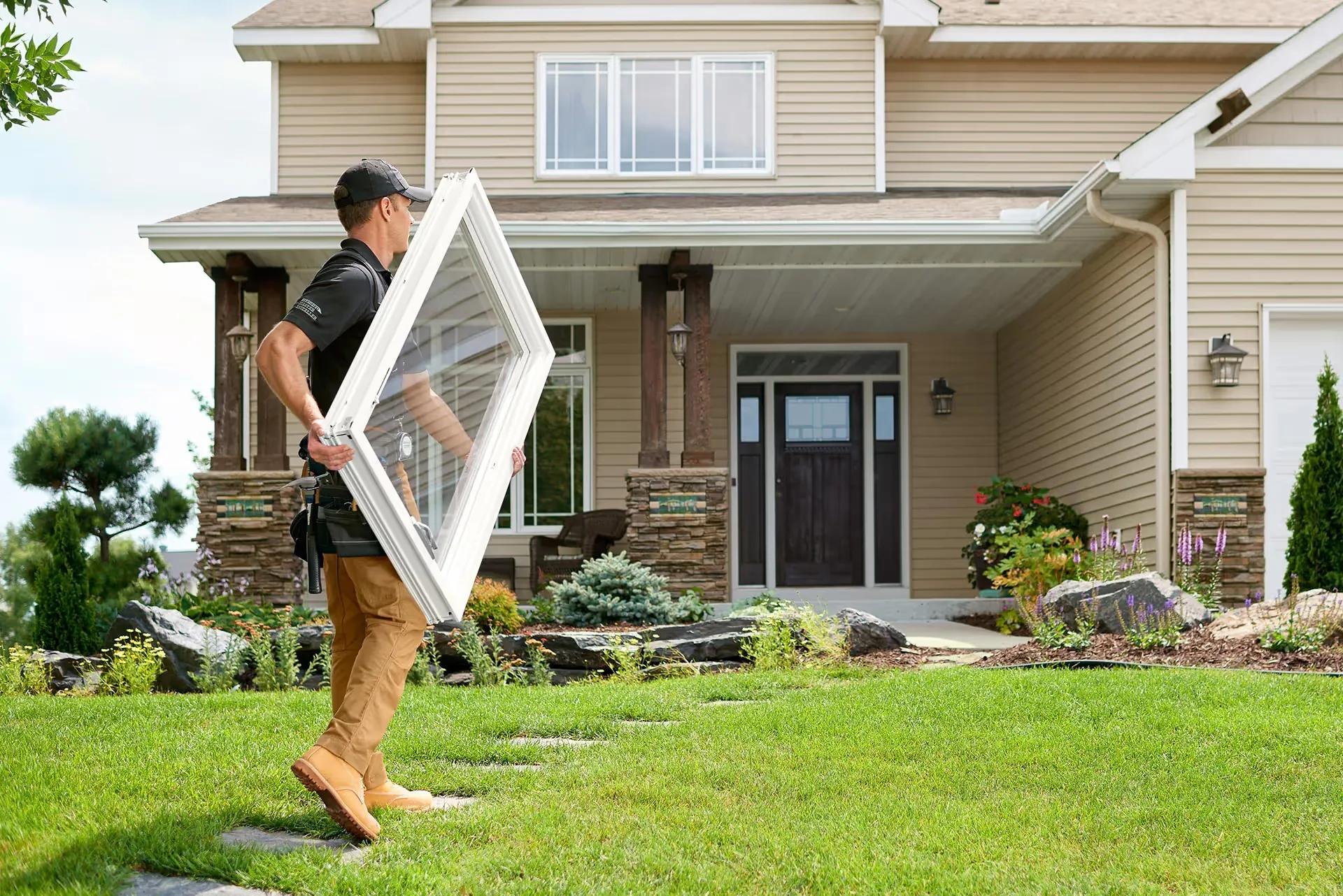 Renewal by Andersen dealer website template featuring branded window and door replacement services