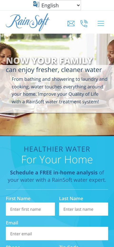 RainSoft home mobile