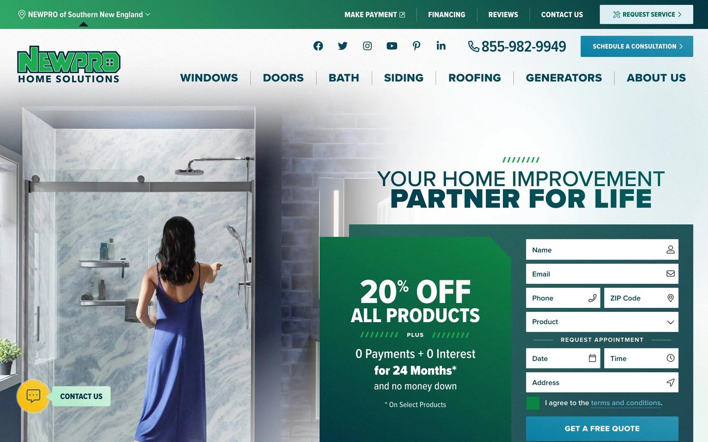 NEWPRO Home Solutions home desktop