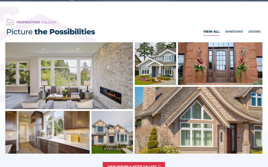 Homespire Windows + Doors home desktop — Picture the Possibilities