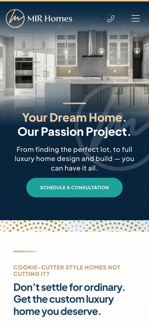 MIR Homes home mobile