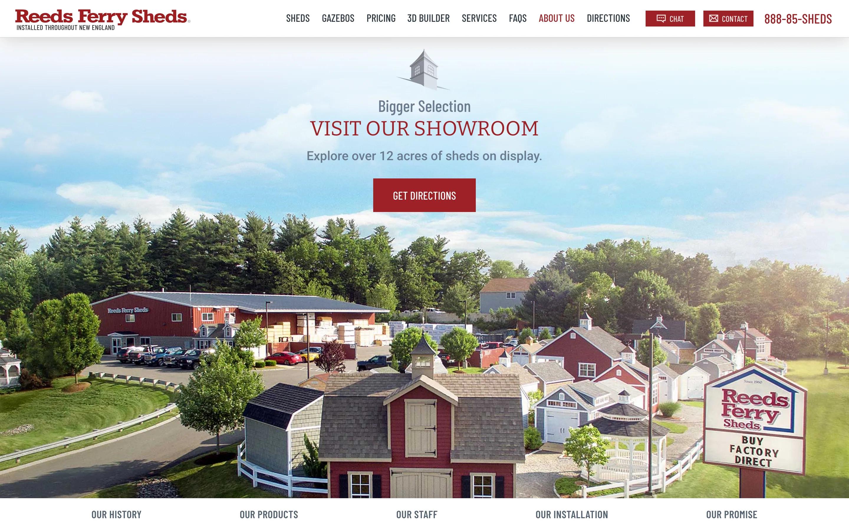 Reeds Ferry Sheds about desktop — Bigger SelectionVisit Our Showroom