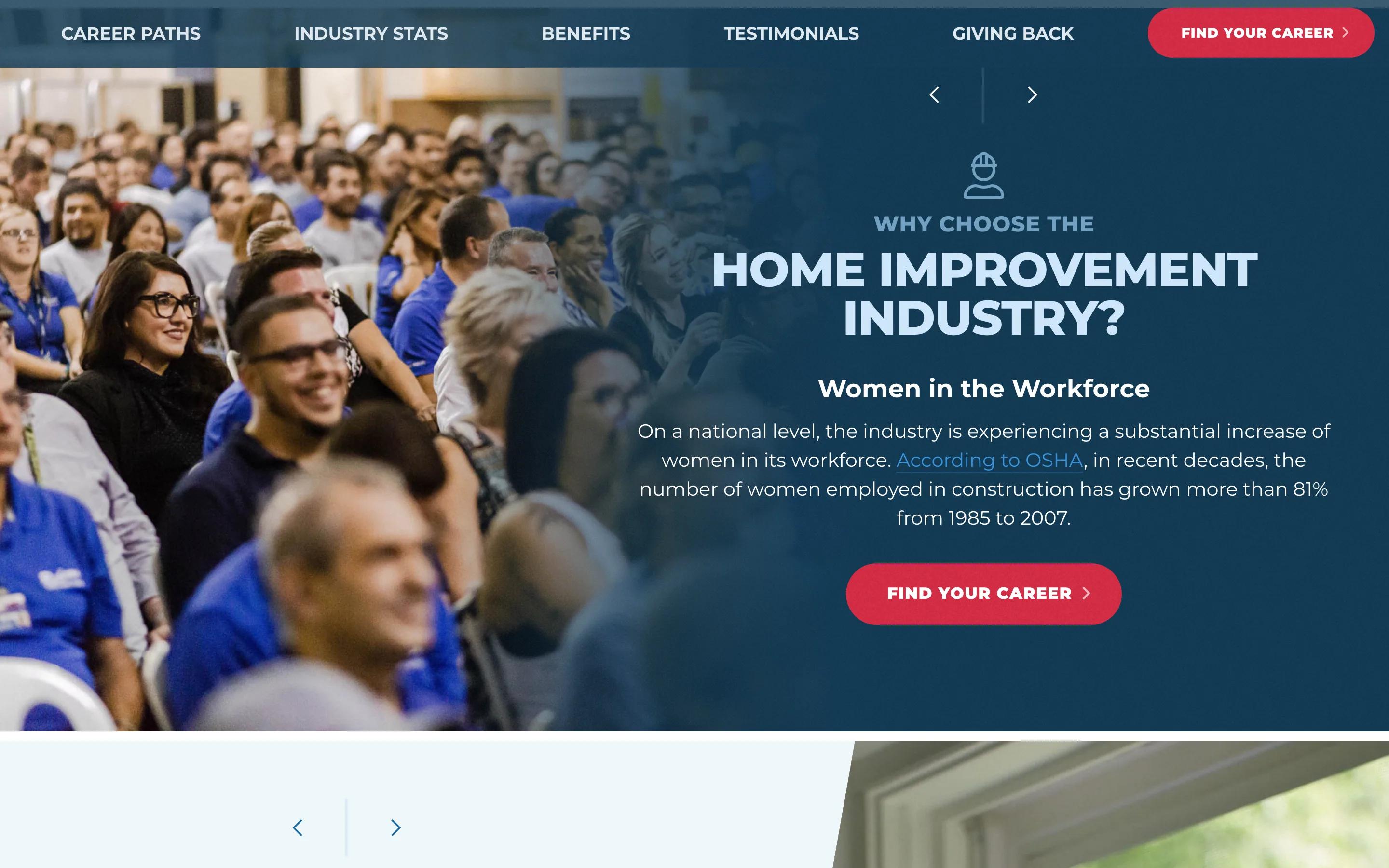 Home Improvement Careers home desktop — home improvement industry?