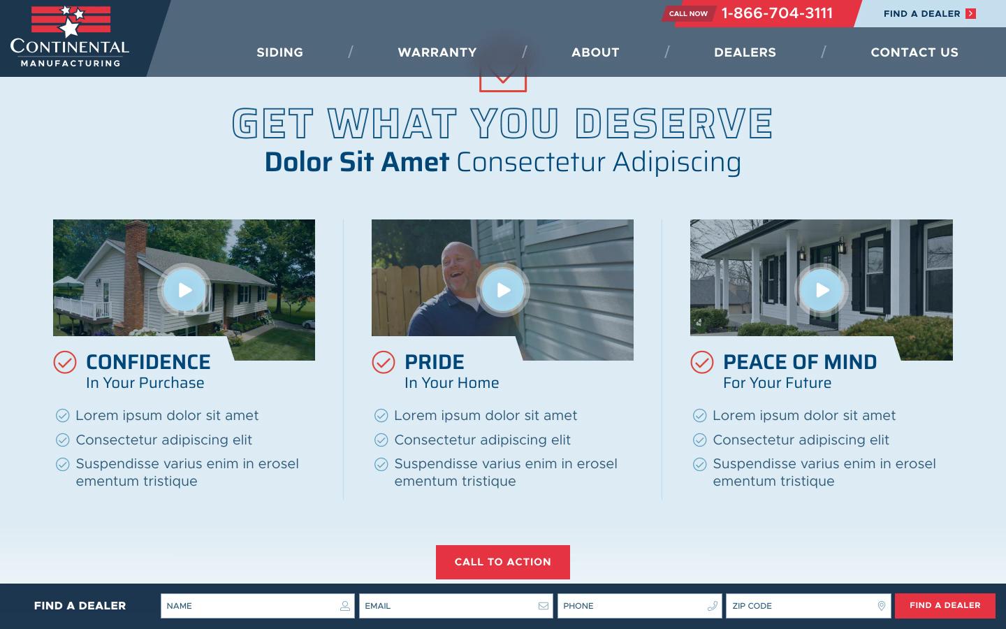 Continental MFG home desktop — Get What You Deserve