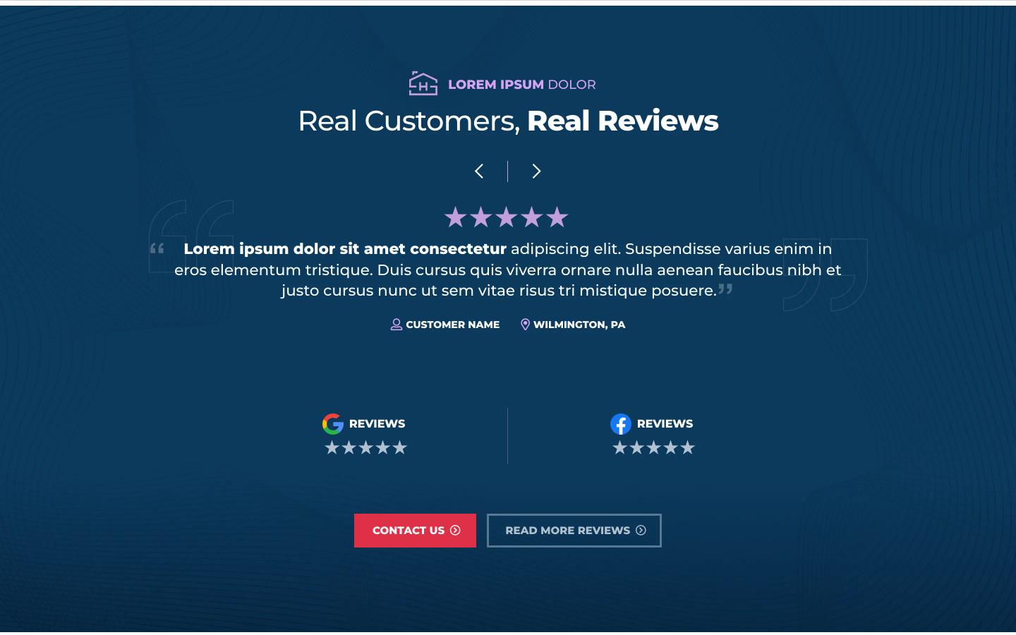 Homespire Windows + Doors product service index desktop — Real Customers, Real Reviews