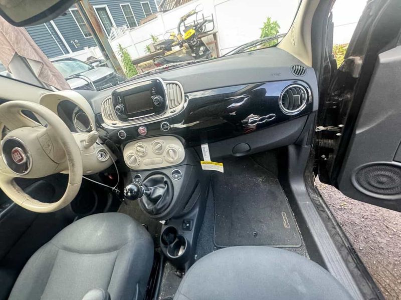 Fiat 500 before detail