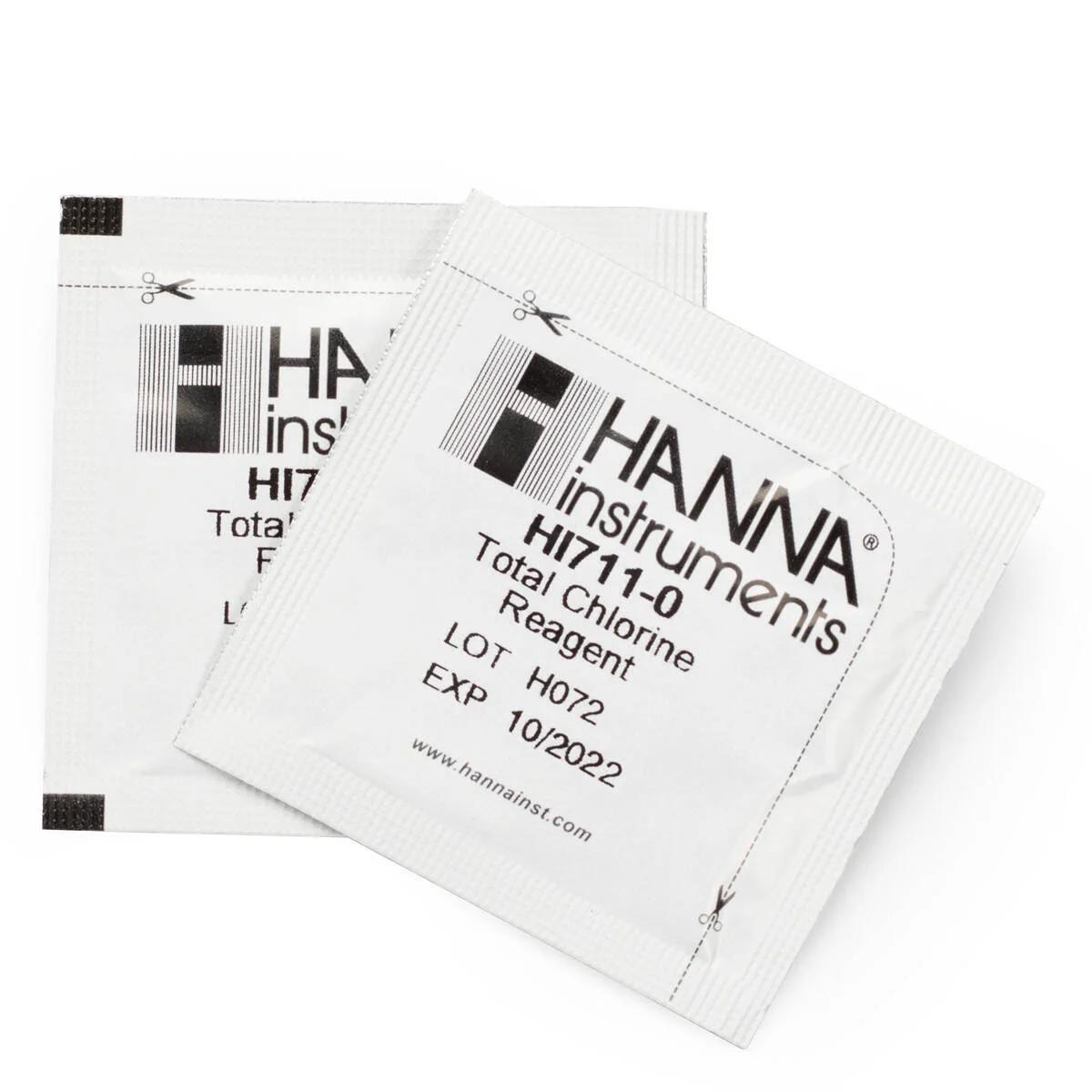HI771-25  Reactivos para el Checker® HC de intervalo ultra alto de cloro