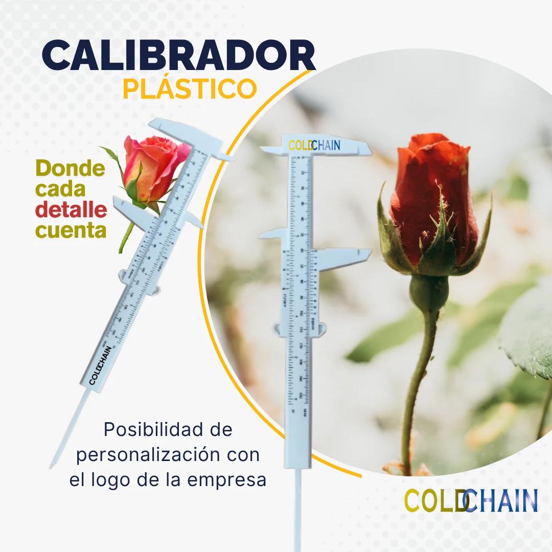 Calibrador plástico