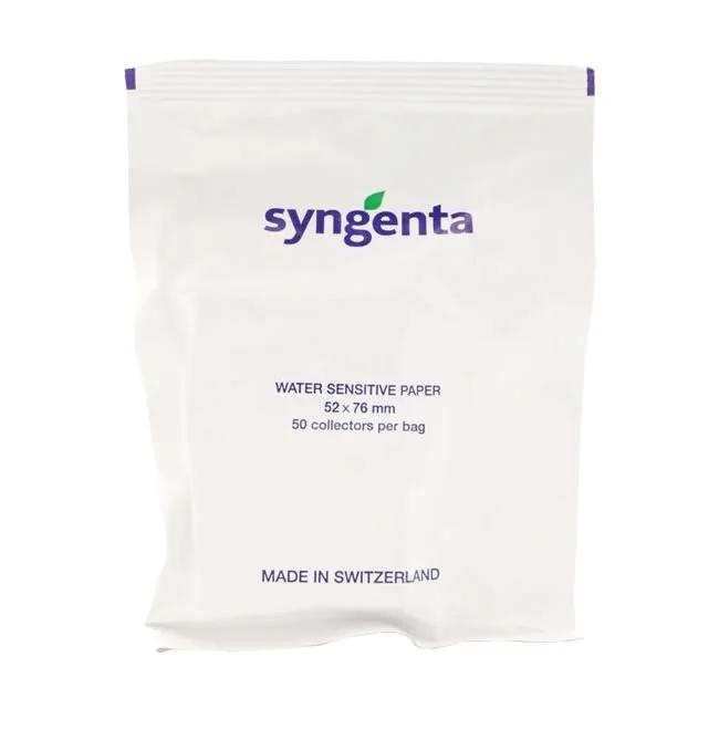 Papel hidrosensible Syngenta
