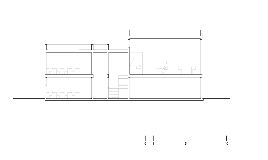 CDLE Edificio Nelson Mandela — Corte L1