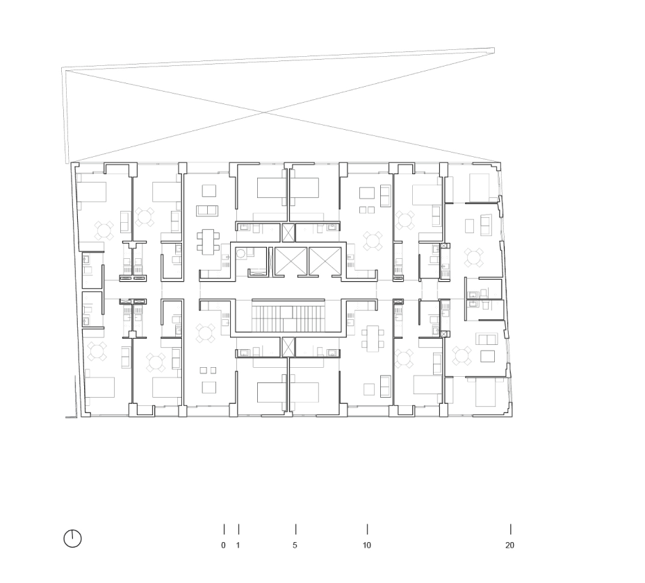 Edificio EGB 139 — Planta tipo