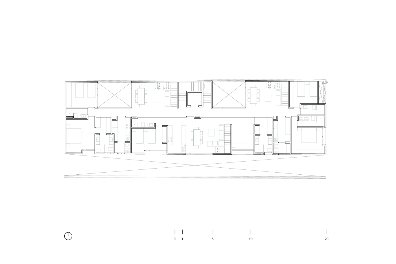 Edificio EHF — Planta nivel cuatro